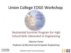 Union edge program Union edge program