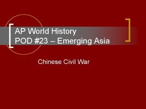 Guomindang ap world history