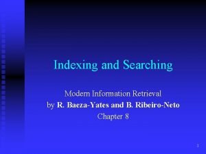 Sequential searching in information retrieval