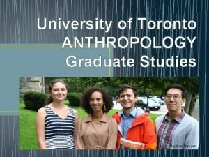 University of toronto anthropology masters