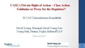 CASLs Private Right of Action Class Action Goldmine