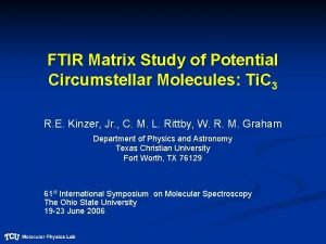 FTIR Matrix Study of Potential Circumstellar Molecules Ti