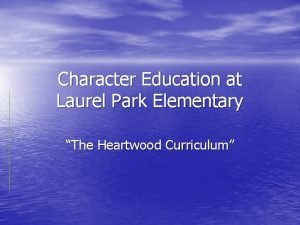 Laurel park elementary school