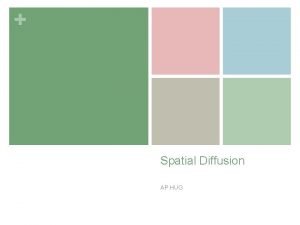 Spatial diffusion definition