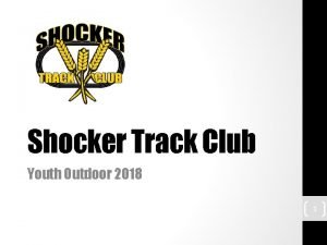 Shocker Track Club Youth Outdoor 2018 1 SHOCKER