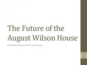 August wilson