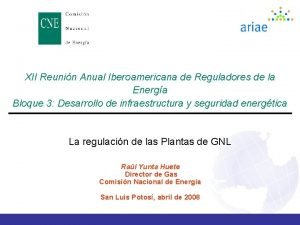 XII Reunin Anual Iberoamericana de Reguladores de la