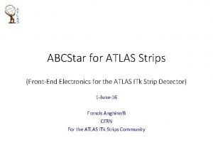 ABCStar for ATLAS Strips FrontEnd Electronics for the