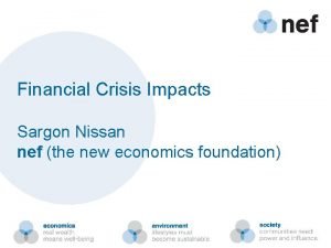 Financial Crisis Impacts Sargon Nissan nef the new