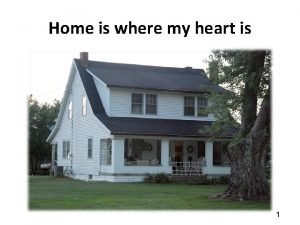 Writing describe your house