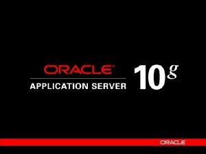 Application server market