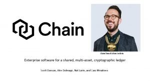 Adam ludwin chain