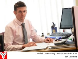 Young Achiever of the Year Norfolk Constructing Excellence