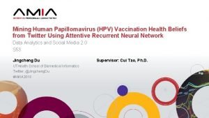 Mining Human Papillomavirus HPV Vaccination Health Beliefs from