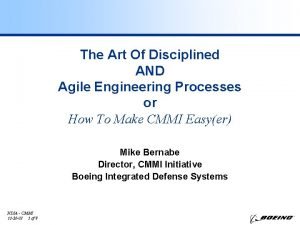 Agile engineering processes