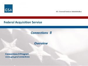 U S General Services Administration Federal Acquisition Service