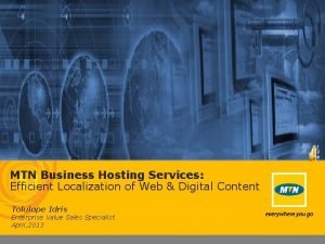 Mtn web hosting