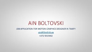 Ain boltovski