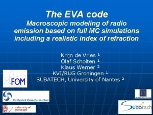 Radio emission codes