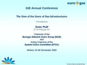 Gie annual conference