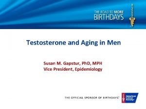 Testosterone levels by age graph