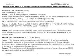 month year doc IEEE 802 15 03147 r