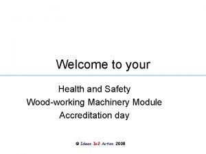 Welcome to your Health and Safety Woodworking Machinery