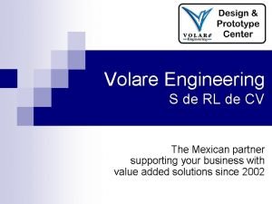 Volare engineering