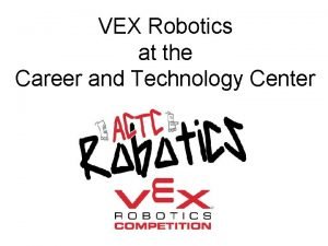 Vex robotics careers