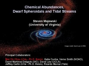 Chemical Abundances Dwarf Spheroidals and Tidal Streams Steven