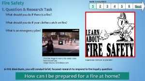 Brainpop jr fire safety Brainpop jr fire safety