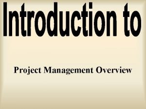 Project management drivers