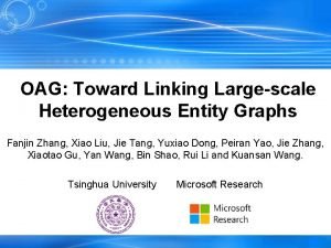 Oag: toward linking large-scale heterogeneous entity graphs