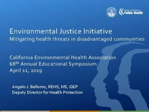 What is environmental justice