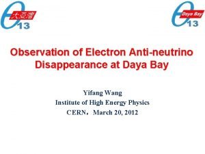 Observation of Electron Antineutrino Disappearance at Daya Bay