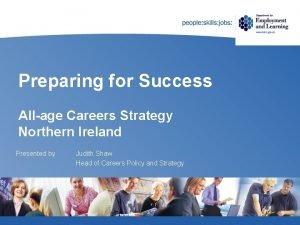 Preparing for Success Allage Careers Strategy Northern Ireland