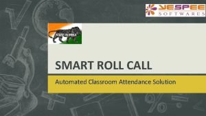 Classroom roll call