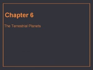 Chapter 6 The Terrestrial Planets term Albedo click
