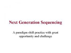 Difference between ngs and sanger sequencing
