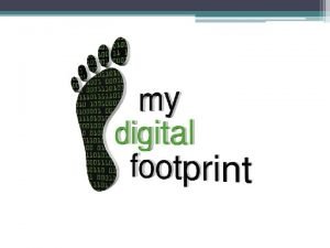 Digital footprint calculator Digital footprint calculator