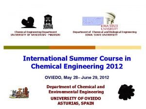 Chemical engineering wisconsin