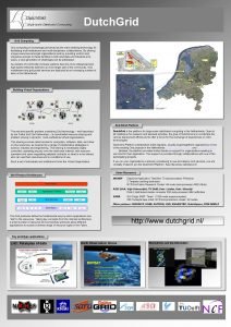 Dutch Grid Computing Grid computing is increasingly perceived Dutch Grid Computing Grid computing is increasingly perceived