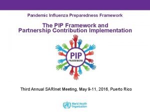 Global pandemic preparedness Global pandemic preparedness
