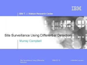 Murray campbell ibm