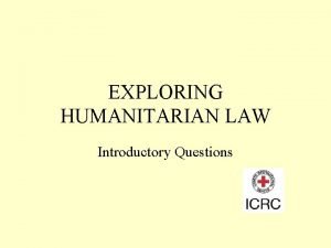 Human dignity questions Human dignity questions