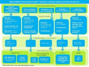 Medicaid Waiver Demonstration Projects Indicators Evaluation staffing and