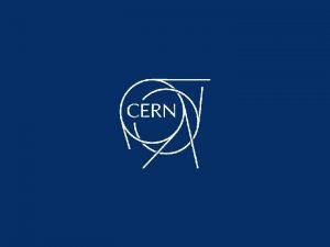 CERN Availability Working Group Accelerator Fault Tracker Where