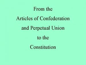 Perpetual union definition