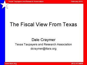 Texas taxpayers and research association