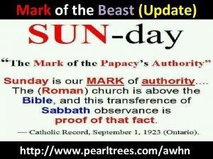 Mark of the Beast Update http www pearltrees